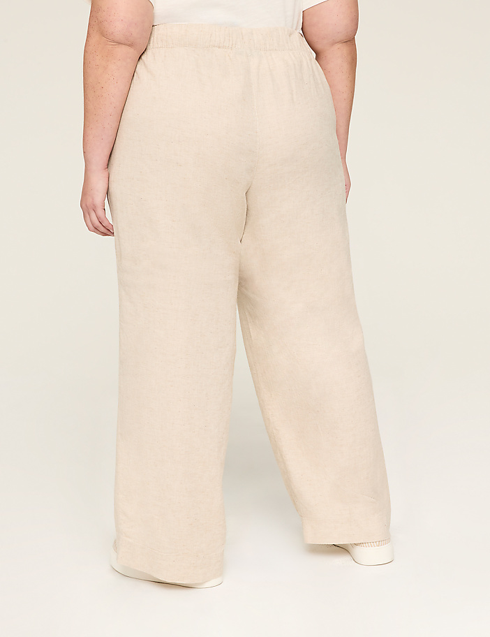 Linen Wide Leg Pant - New Sandal Length