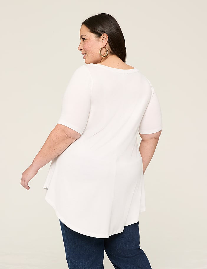 Max Swing Perfect Sleeve Boatneck Tee