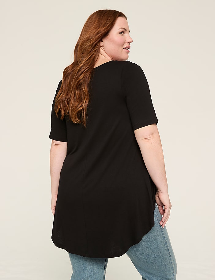 Max Swing Perfect Sleeve Boatneck Tee