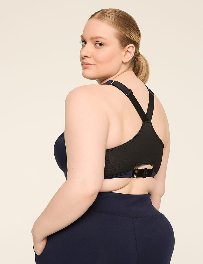 LIVI Max Support Comfort Zip-Front Sports Bra