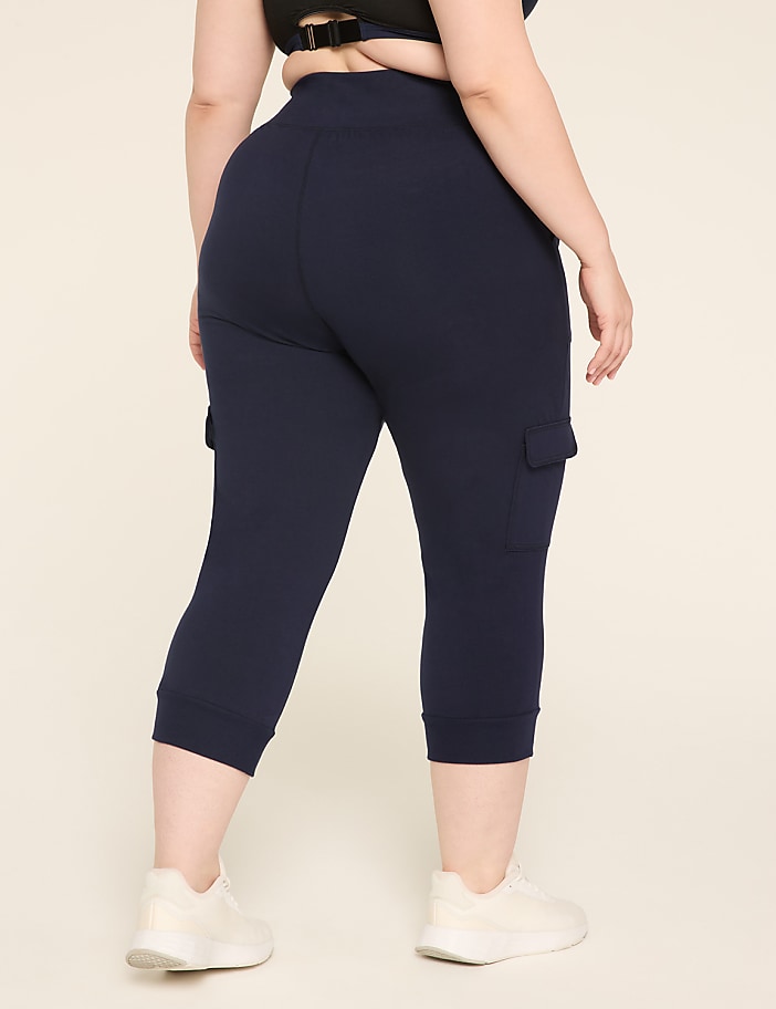 LIVI High-Rise Signature Stretch Cargo Jogger