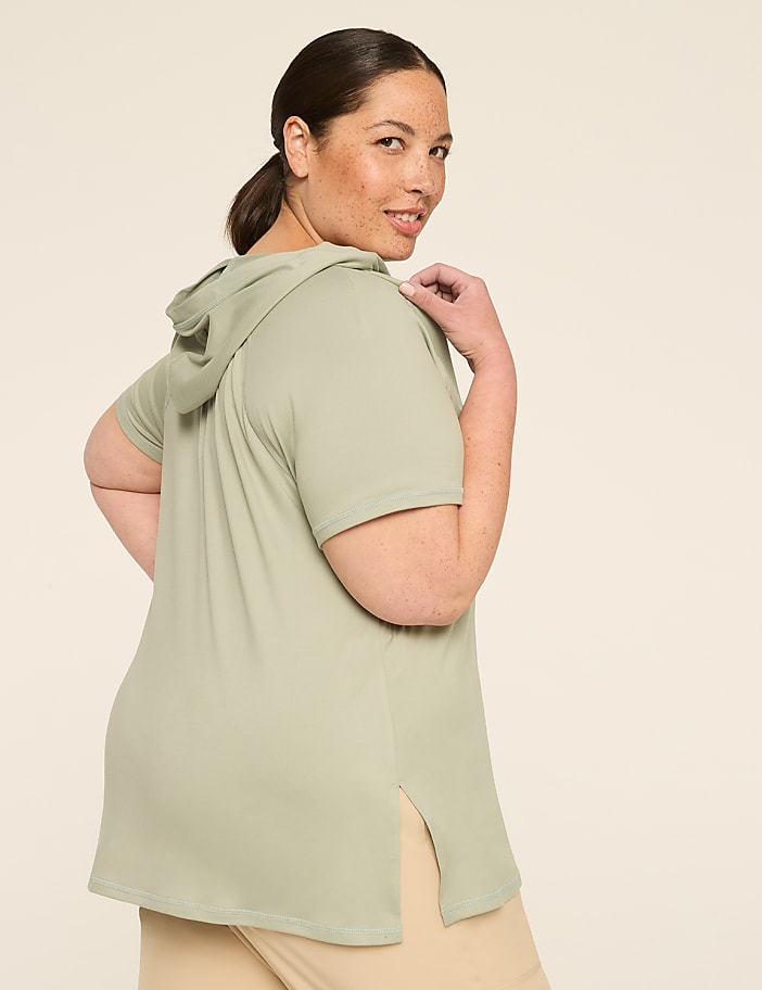 LIVI Soft Short-Sleeve Hoodie