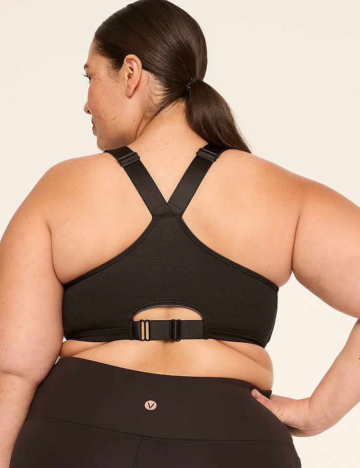 LIVI Max Support Comfort Zip-Front Sports Bra