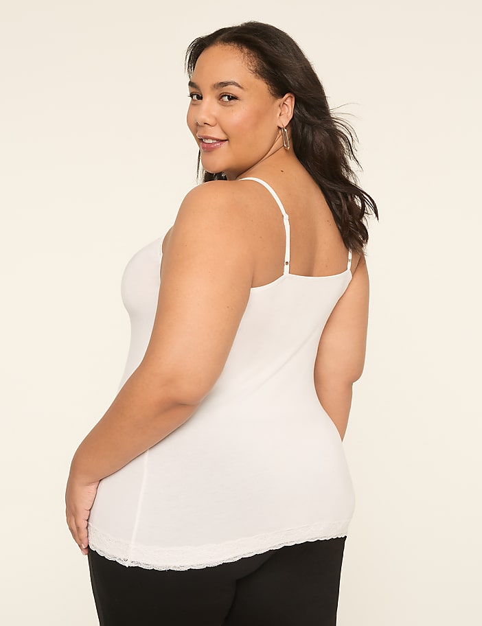 Lace-Trim Cami