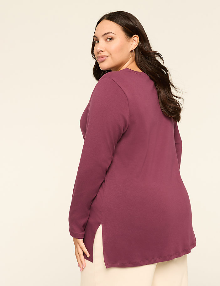 V-Neck Tunic Tee