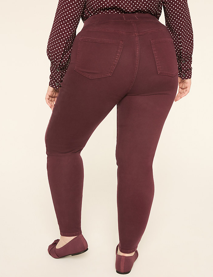 Pull-On Fit High-Rise Jegging