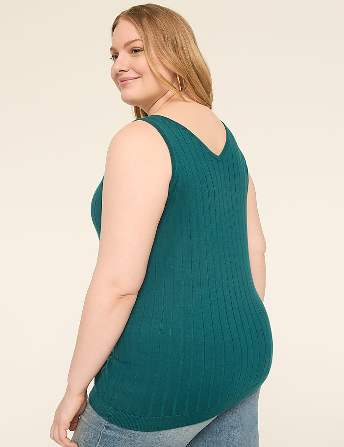 Rib Sweater Tank