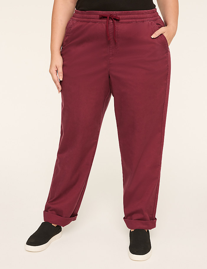 Pull-On Super-Soft Ankle Chino Pant