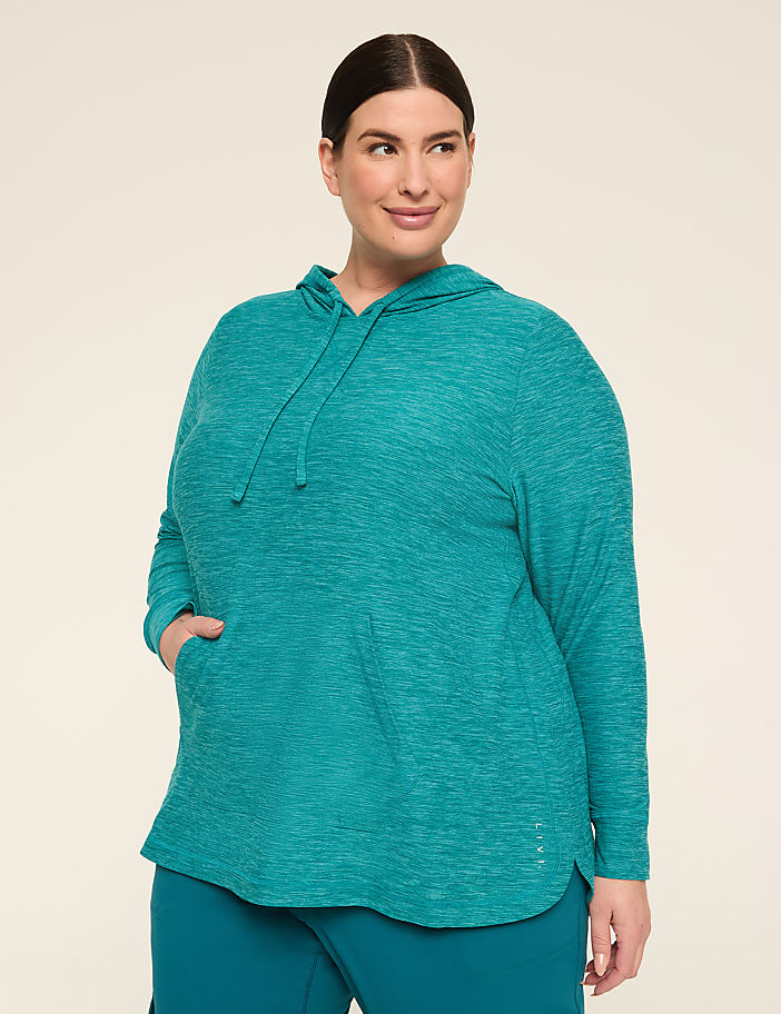 LIVI Soft Marled Long-Sleeve Hoodie