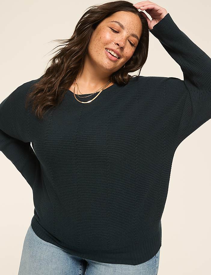 Textured Tunic Sweater