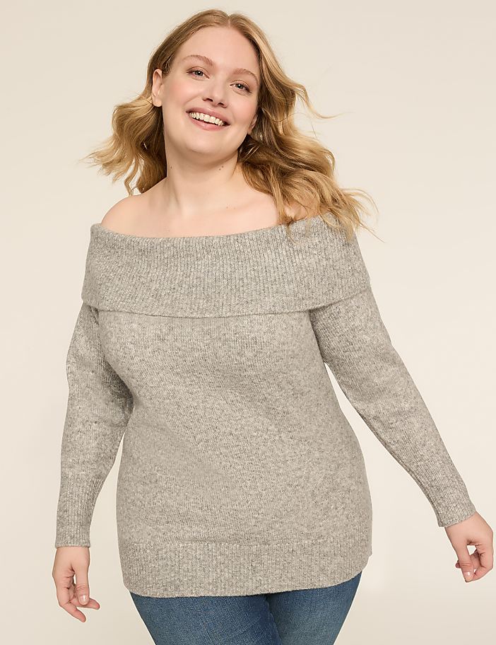 Off-The-Shoulder Sweater