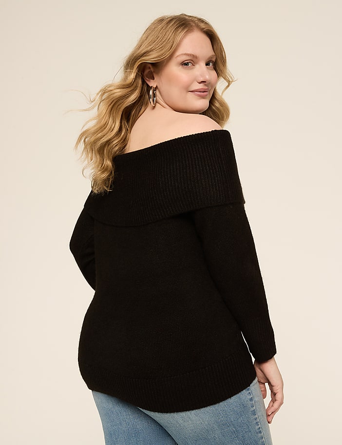 Off-The-Shoulder Sweater