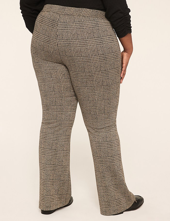 Ponte Pull-On High-Rise Flare Pant