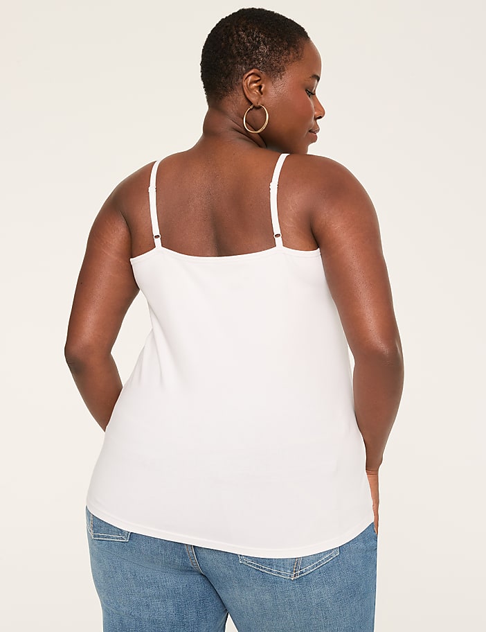 Cotton Cami With Shelf Bra
