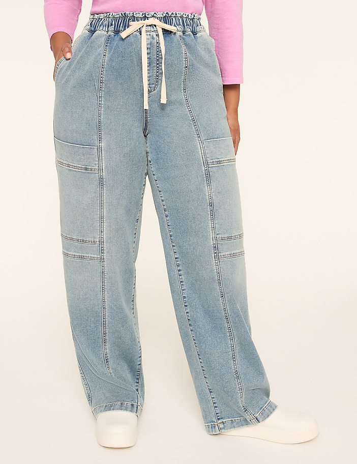 HIGH RISE PULL ON RELAXED STRAIGHT