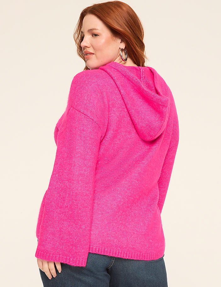 Long-Sleeve Hoodie Sweater