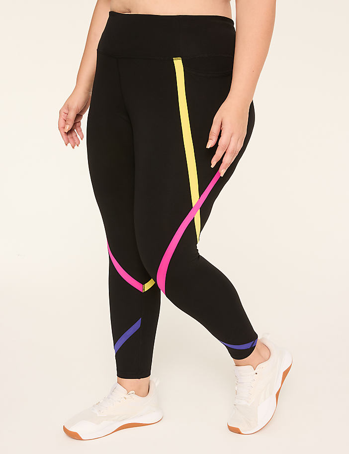 LIVI Soft High-Rise Colorblock 7/8 Legging