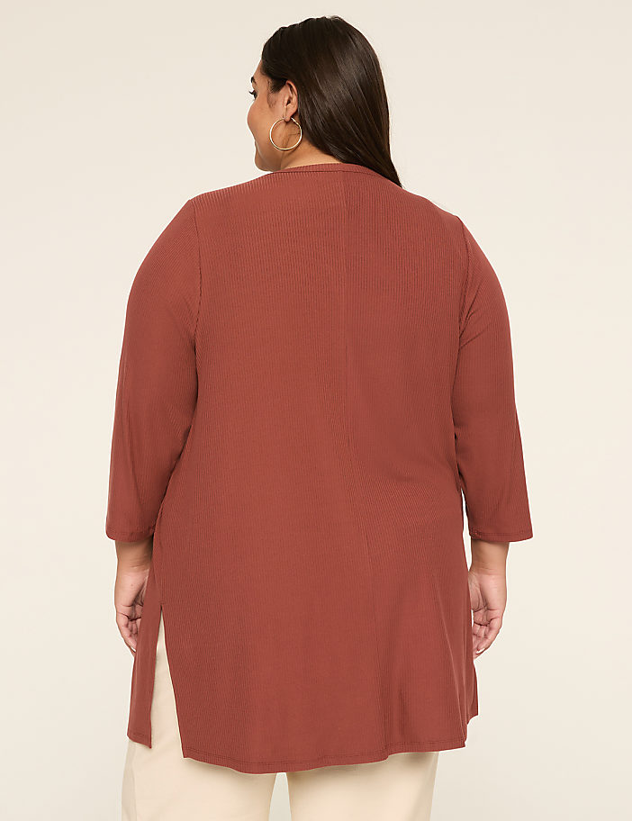 High-Neck Rib Tank