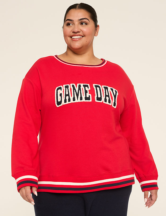 LIVI Long-Sleeve Crew-Neck Sweatshirt