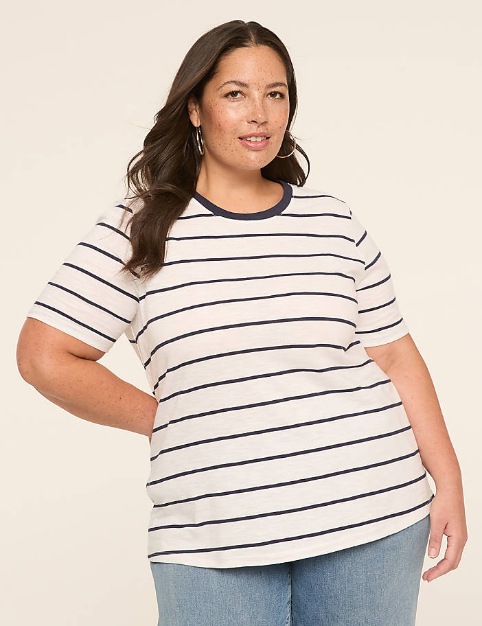 Perfect Sleeve Crew-Neck Tee