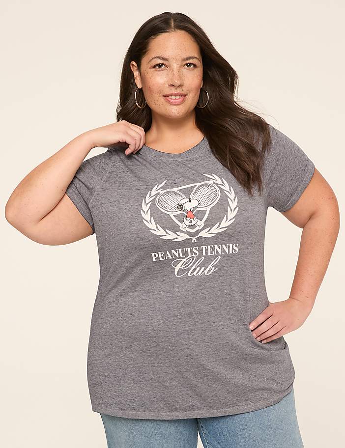 Snoopy Tennis Club Graphic Tee