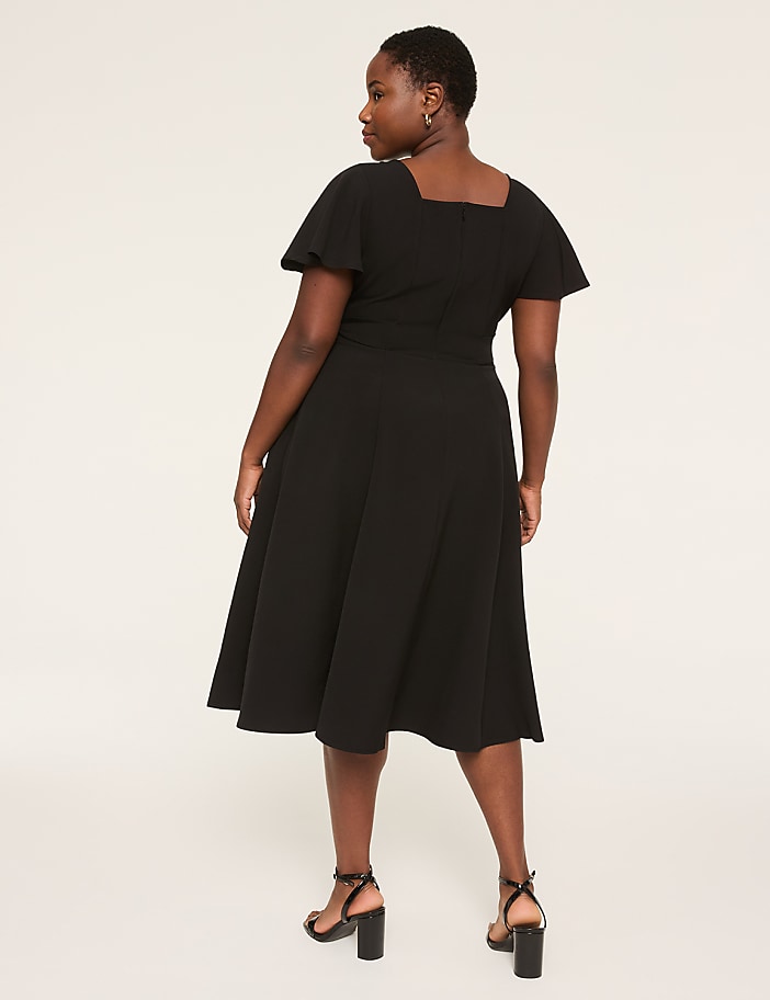 Lena Square Neck Dress