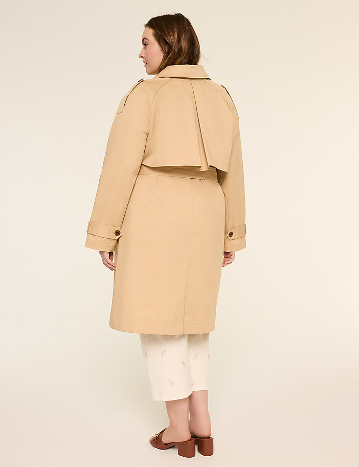 Twill Trench Coat