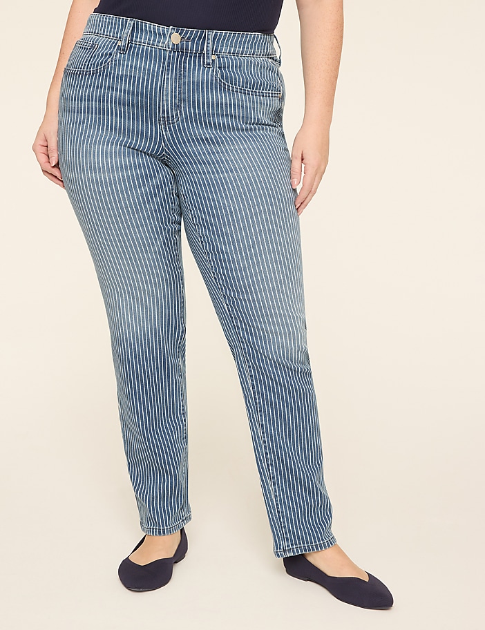 360 Flex Signature Fit Cloud Knit Denim Straight Leg Jean