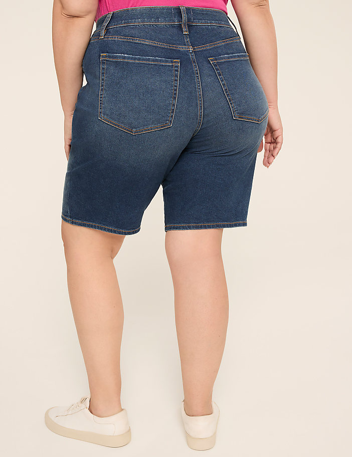 No-Gap Curvy Fit Fitted 10" Bermuda Short