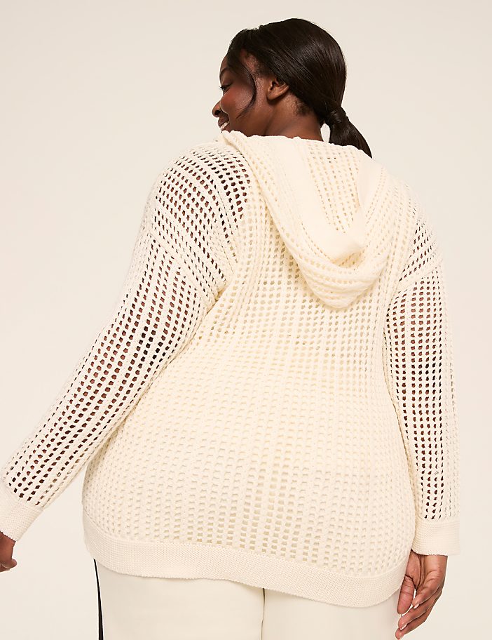 LIVI Long Sleeve Hooded Sweater Top