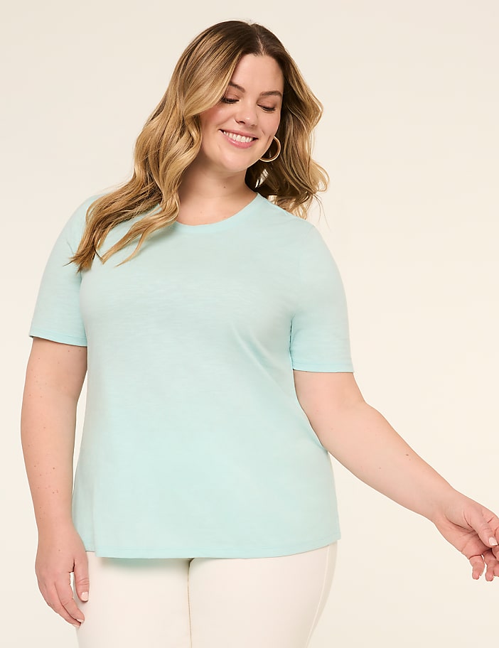 Perfect Sleeve Crew-Neck Tee