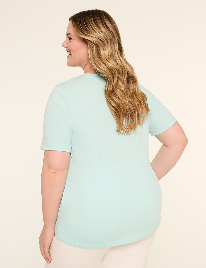 Perfect Sleeve Crew-Neck Tee