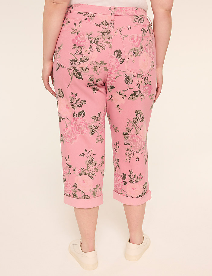 Mid-Rise Boyfriend Capri