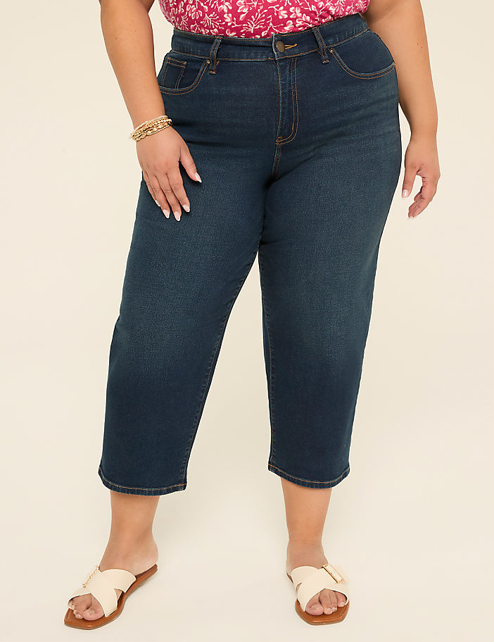 No-Gap Curvy Fit Straight Capri
