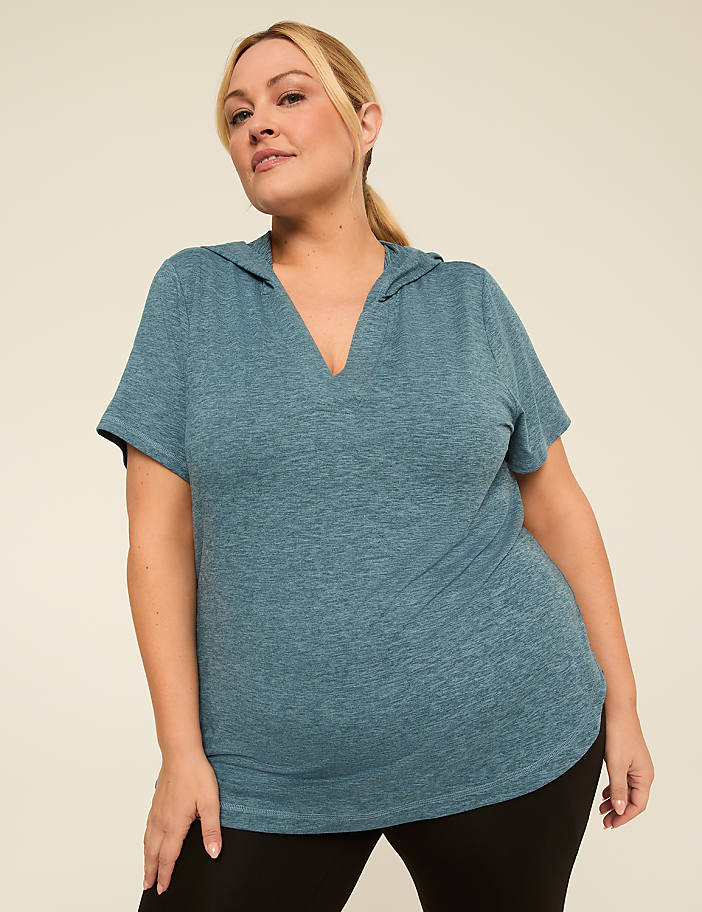 LIVI Soft Short-Sleeve Hoodie