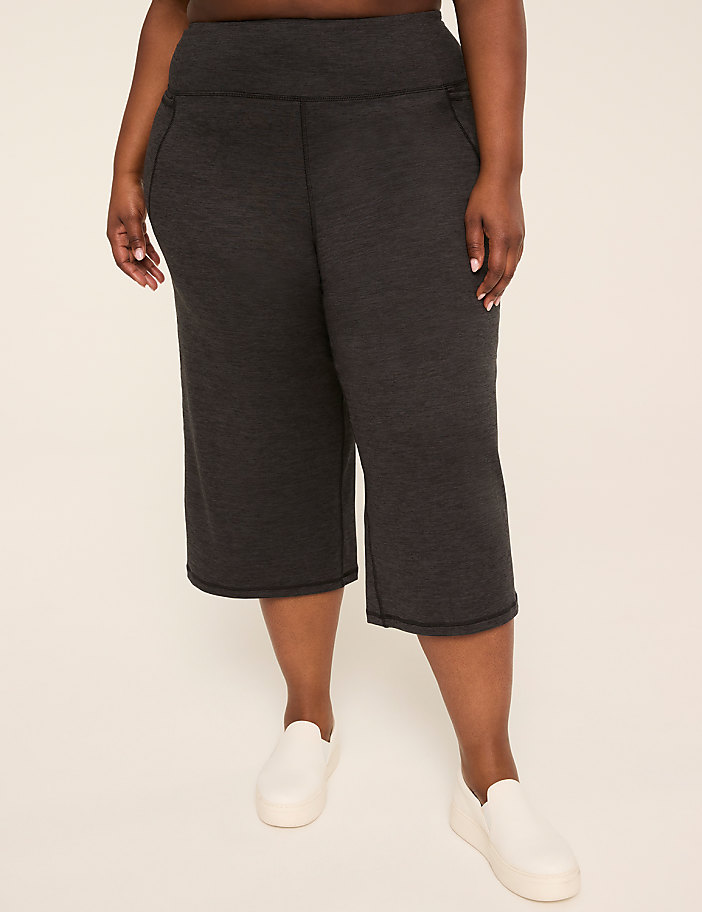 LIVI Soft Wide Leg Crop Pant