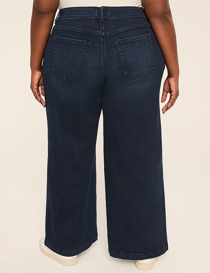 Tighter Tummy Fit High-Rise Wide Leg Jean