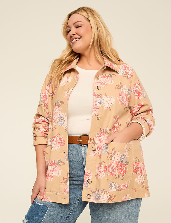 Floral Printed Jacket