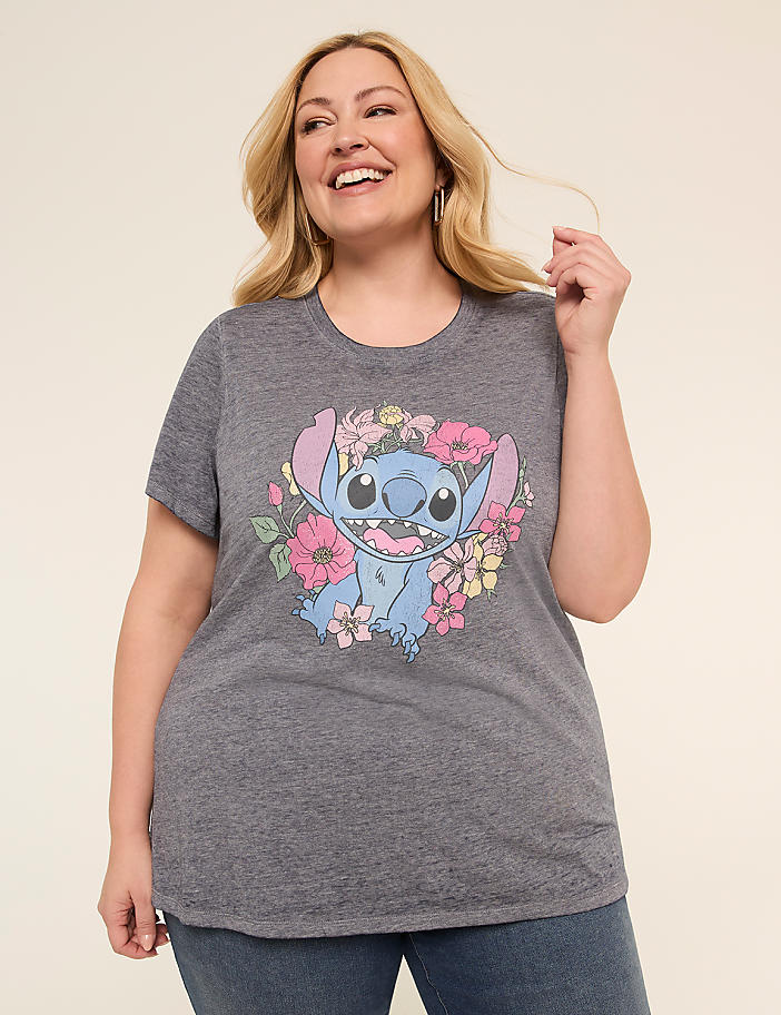 Crew-Neck Stitch Graphic