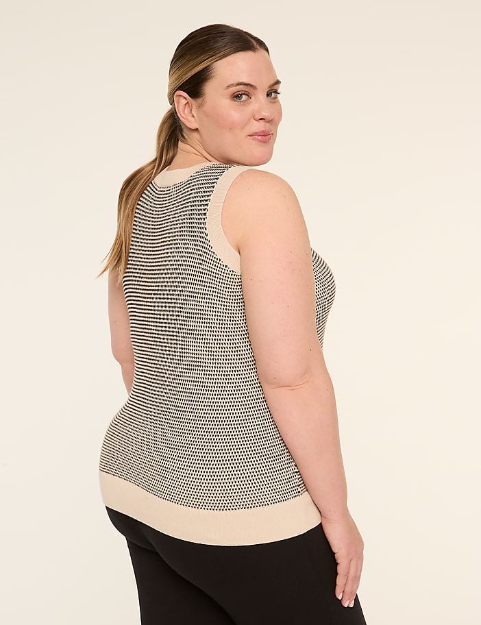 LIVI Textured Sweater Tank