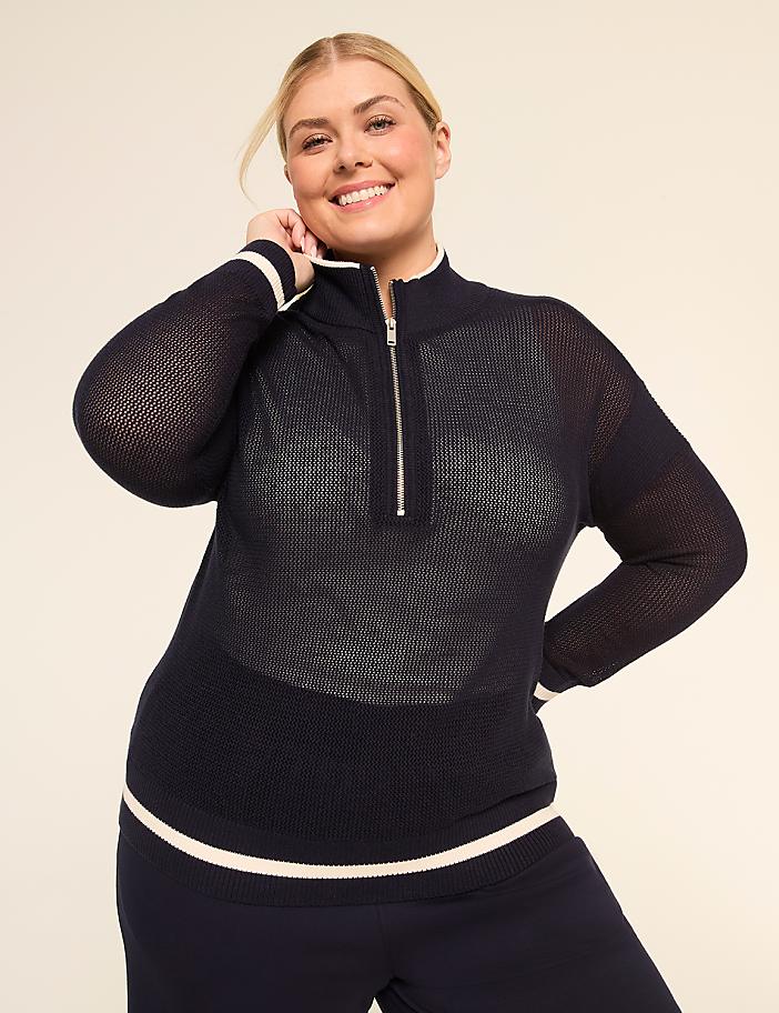 LIVI Half-Zip Sweater Pullover