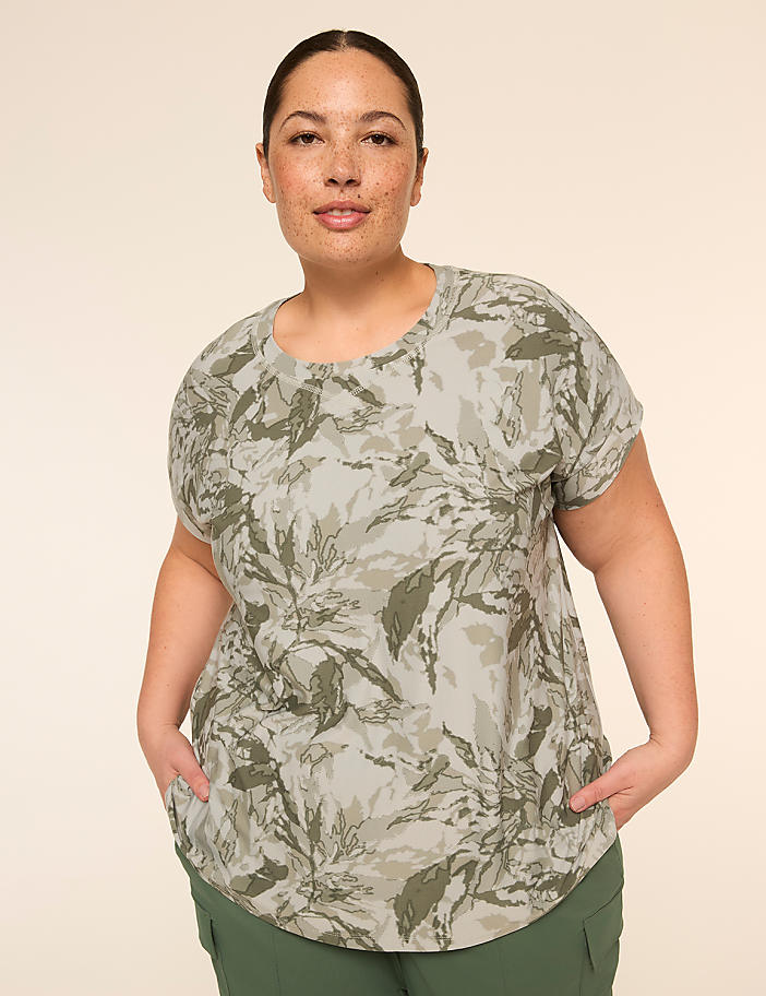 LIVI Soft Short-Sleeve Crew-Neck Tee