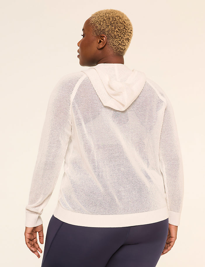 LIVI Zip-Front Sweater Hoodie