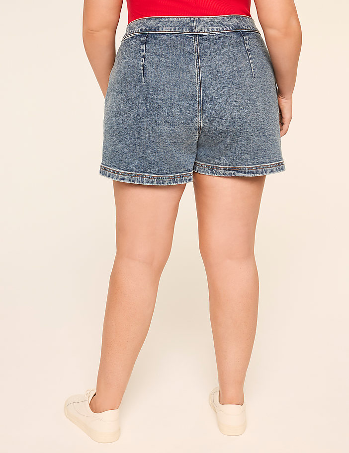 Denim Utility Skort