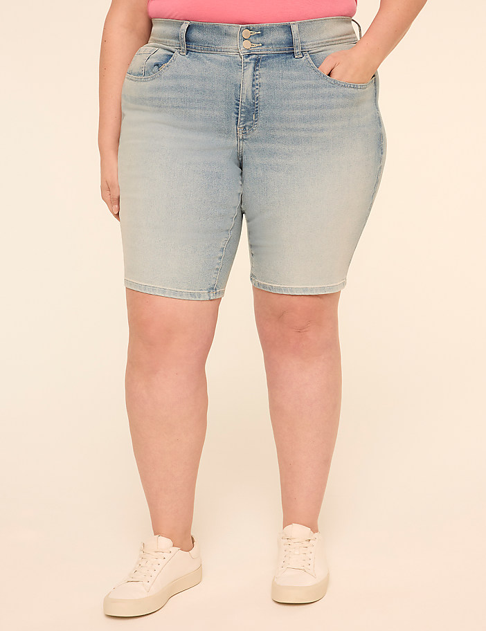 Tighter Tummy Fitted 10" Bermuda Short