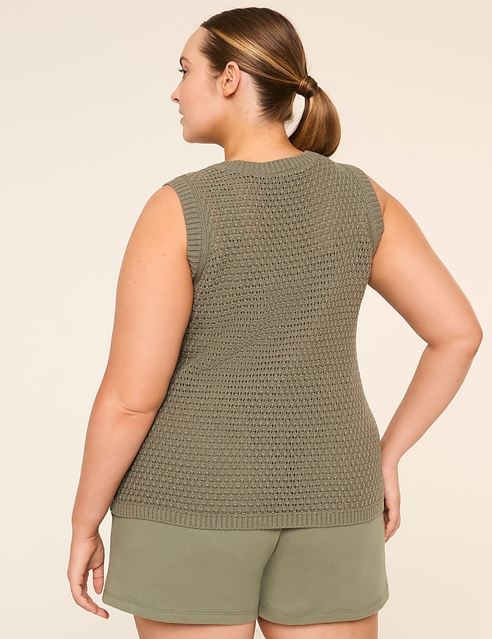 LIVI Textured Sweater Tank