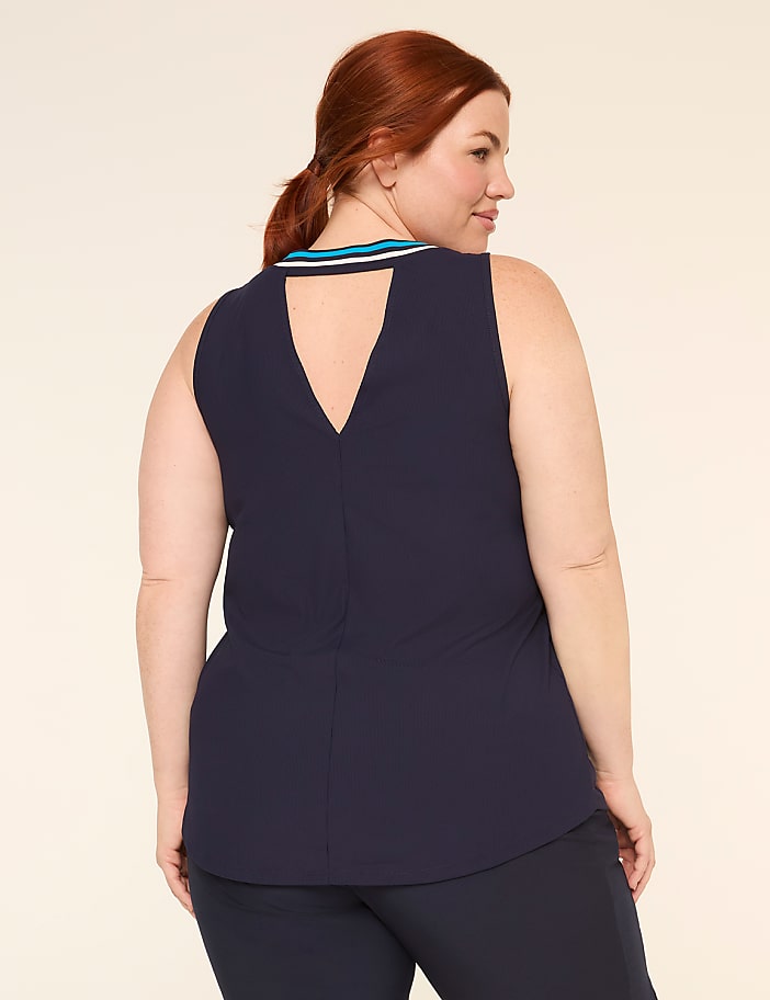 LIVI Ribbed Go-Getter Wicking Tank