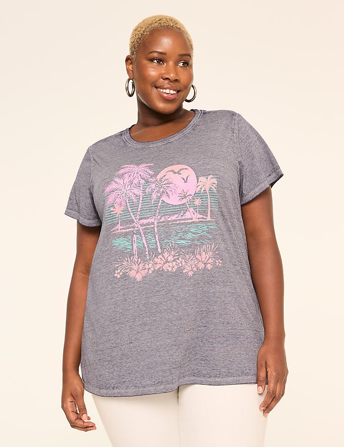 Scenic Palms Graphic Tee