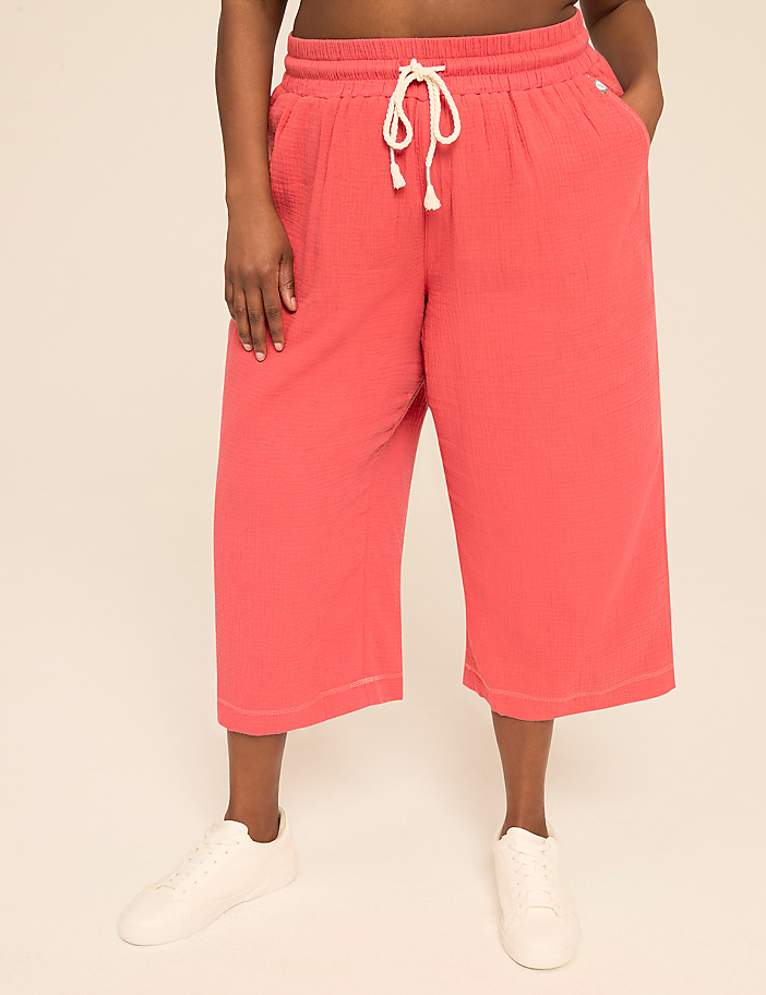 LIVI Gauze Crew-Neck Tank