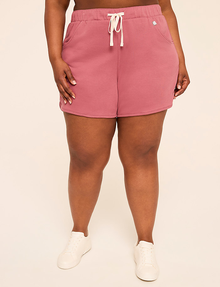 LIVI French Terry Dolphin-Hem Short